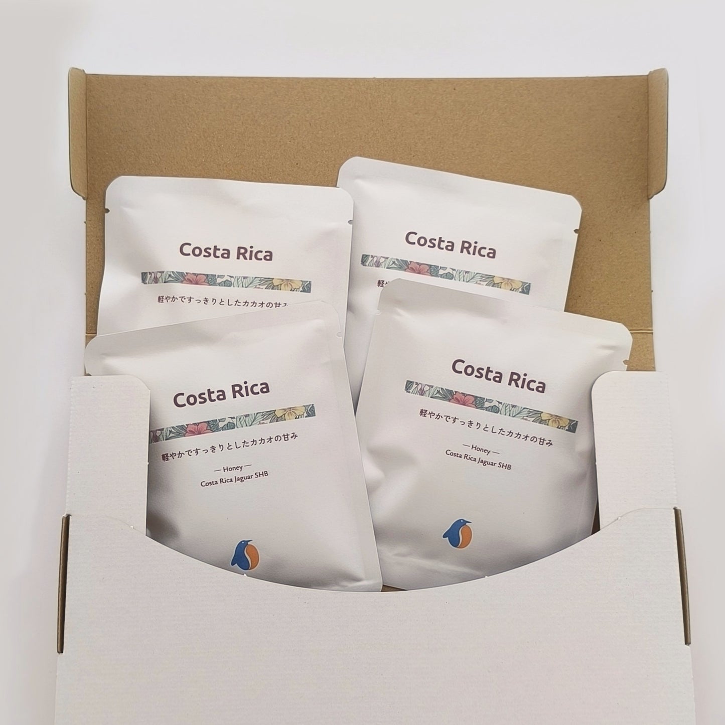 ふたりの対話を育むコーヒー｜ドリップバッグ 4個入（コスタリカ ジャガーハニー） 自家焙煎 | TETO